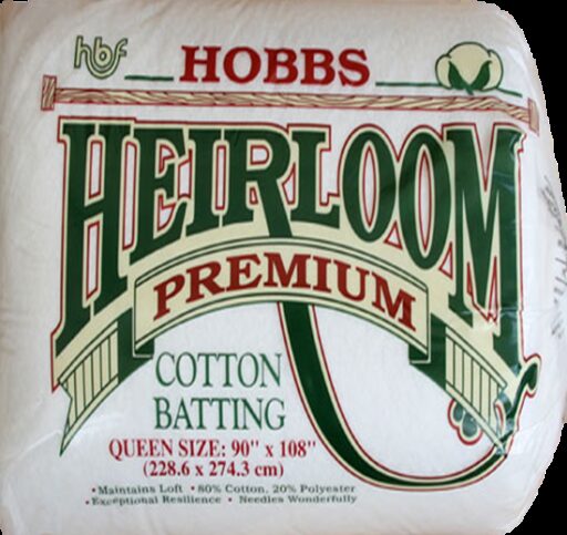 40.120.02.Q Hobbs Heirloom® Premium cotton batting pr. stk.