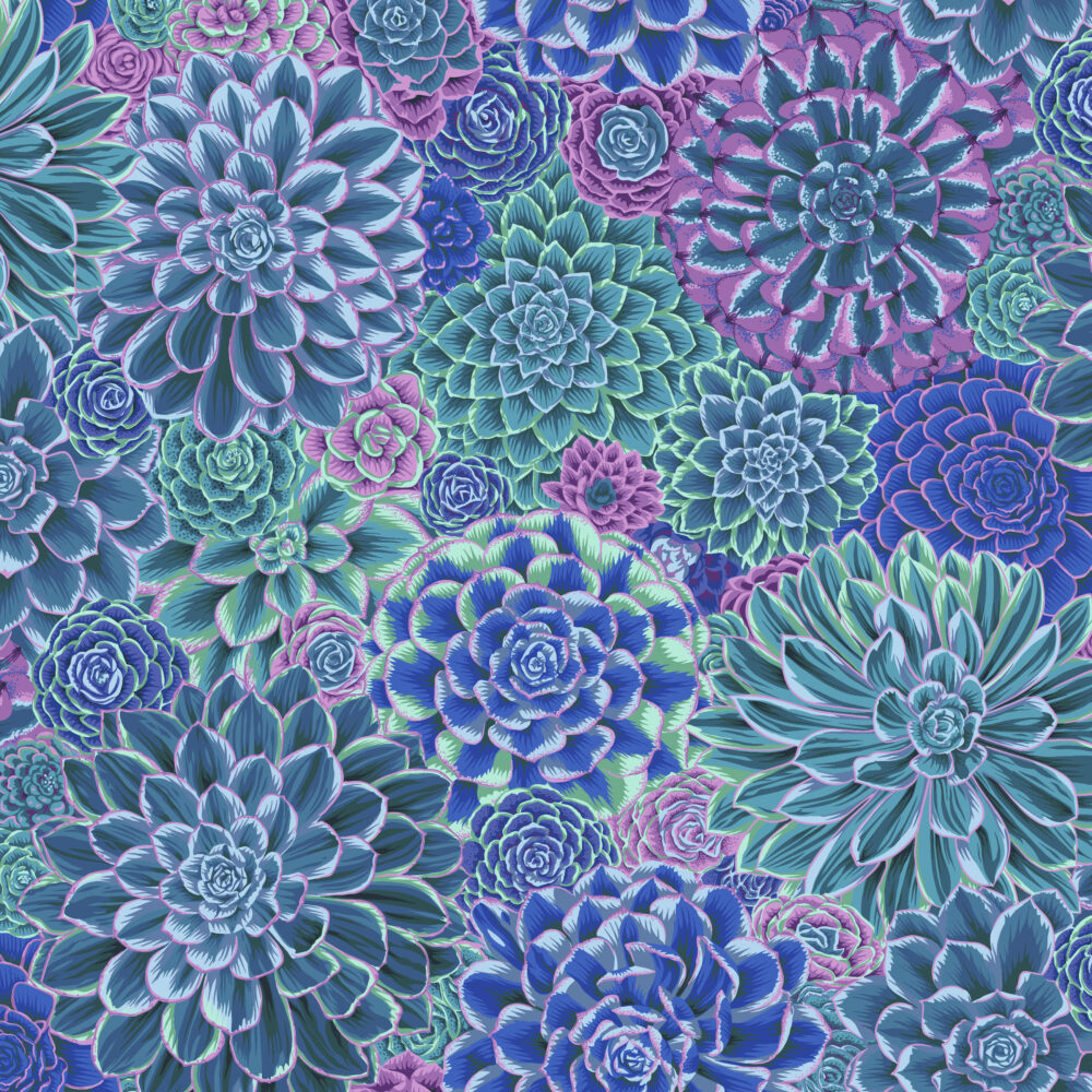 House Leeks - PWPJ113.BLUE