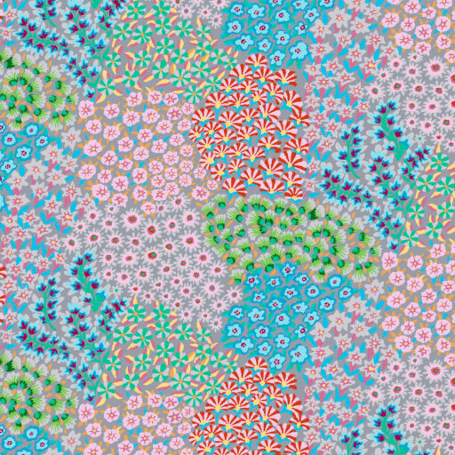 Persian Garden  Grey - CLGP005.GREY