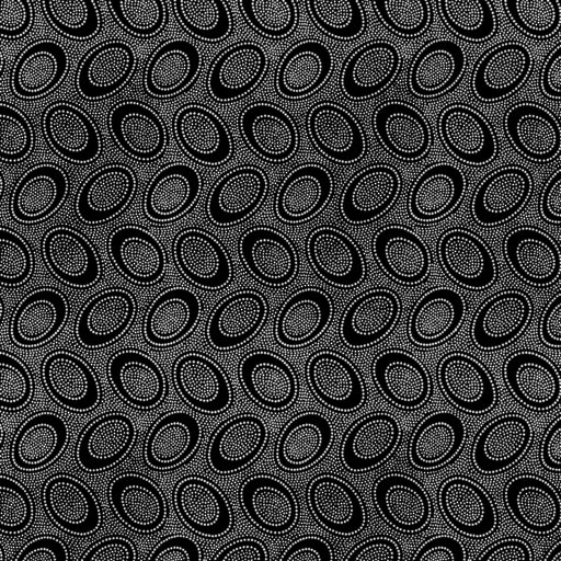Aboriginal Dot - PWGP071.BLACK