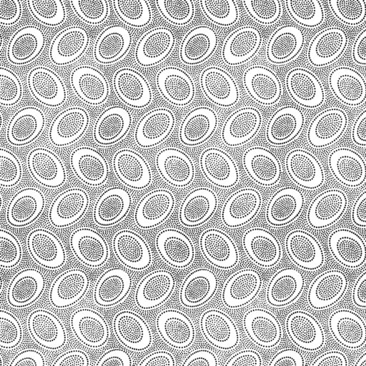Aboriginal Dot - PWGP071.WHITE