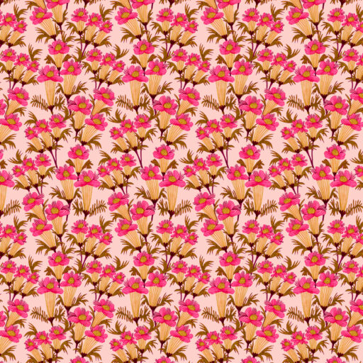 Vintage Blossoms Blush - PWKI029.BLUSH