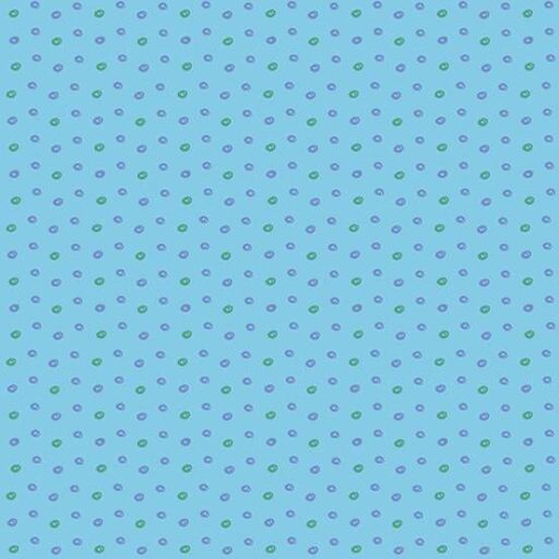 Bubbles - Cerulean - 10497-B