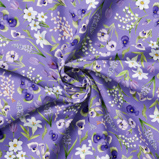 Flower Field - Purple - 66250606-02