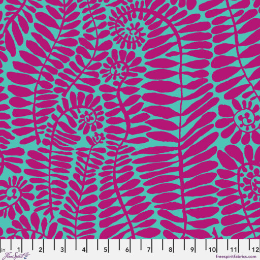 Fronds - Blue - PWBM085.BLUE