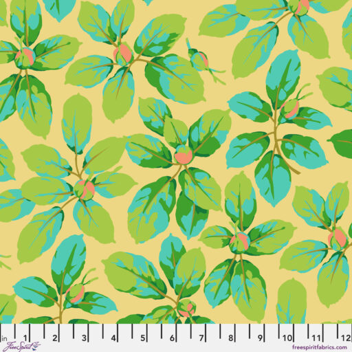 Rose Leaves - Yellow - PWMD005.YELLOW