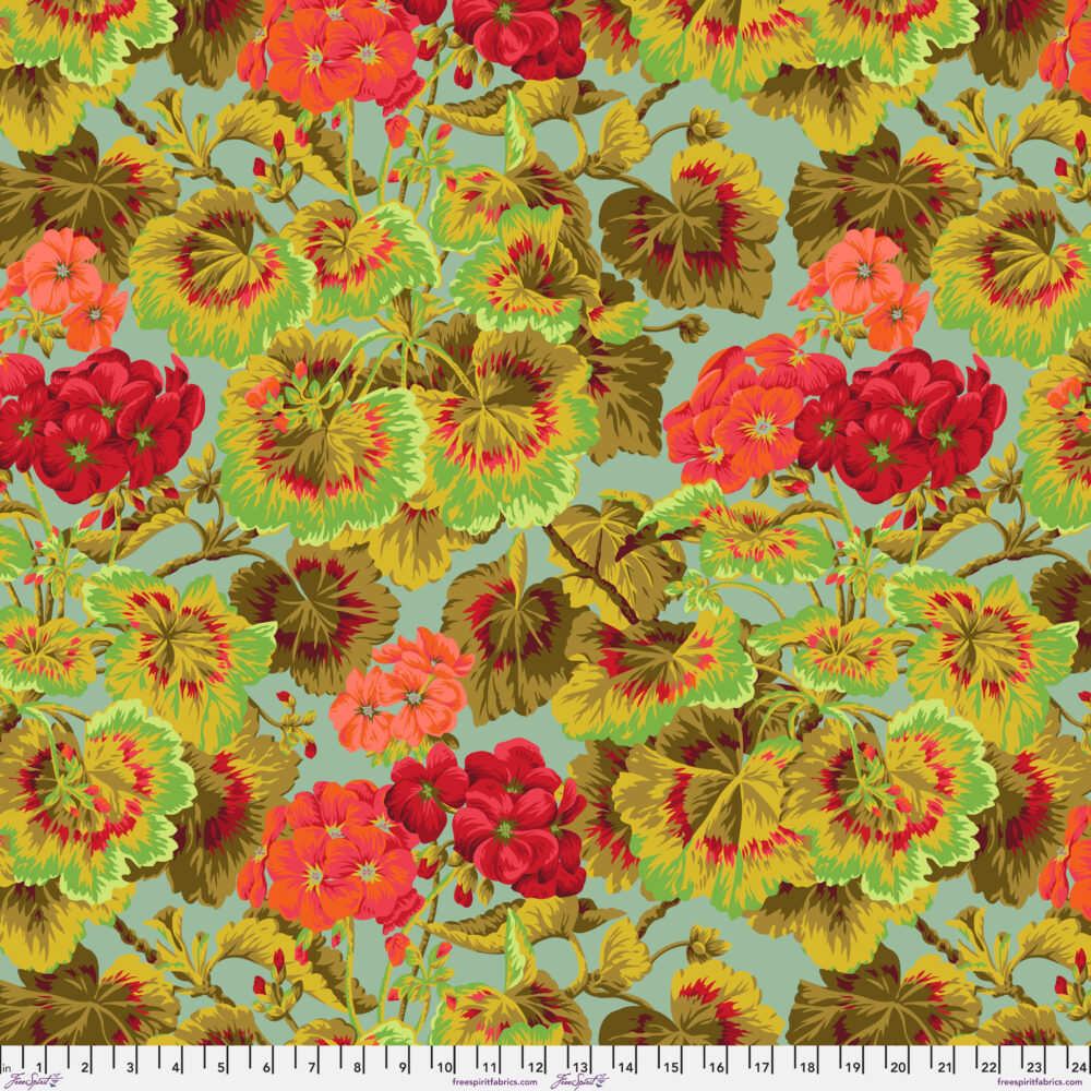 Geranium - Sage - PWPJ007.SAGE