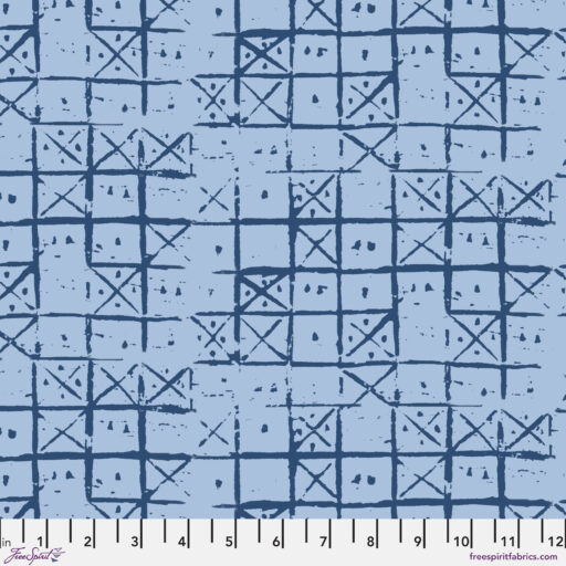 Symbol Grid - Denim - PWSE077.DENIM