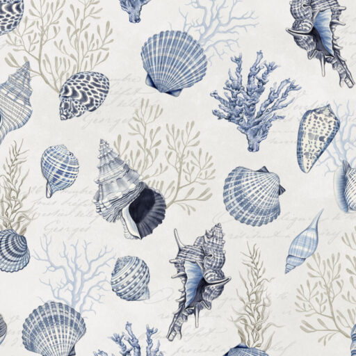 Shells & Coral - Ivory - W100-036-179