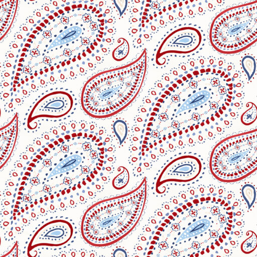 Big Paisley - Cream Multi - W170-007-175
