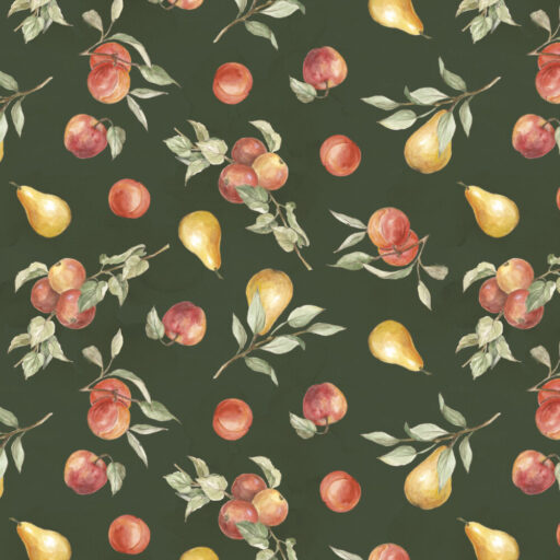 Golden Fruit - Dark Green - W205-006-835