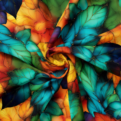 Mountain Leaves - Multi - 16260102-01