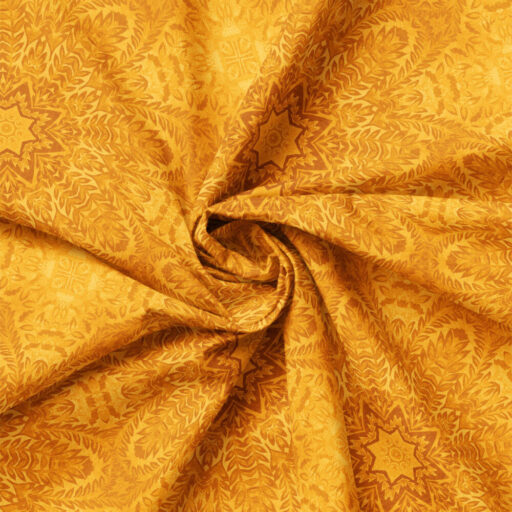 Leafy Mandala - Yellow - 16260105-03