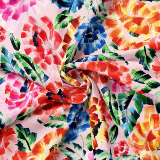 Brush Stroke Floral - Pink - 21260101-01