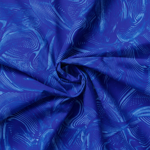 Brush Stroke Abstract - Denim - 21260104-02