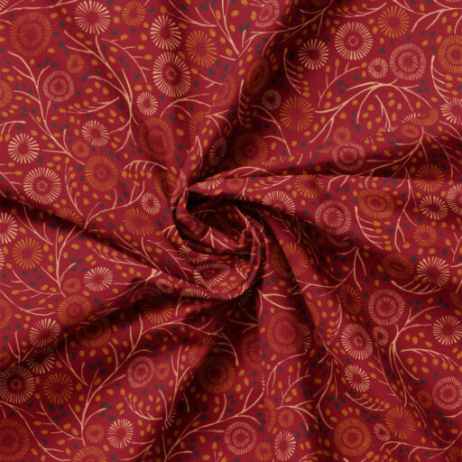 Abstract Autumn - Maroon - 30260102-03