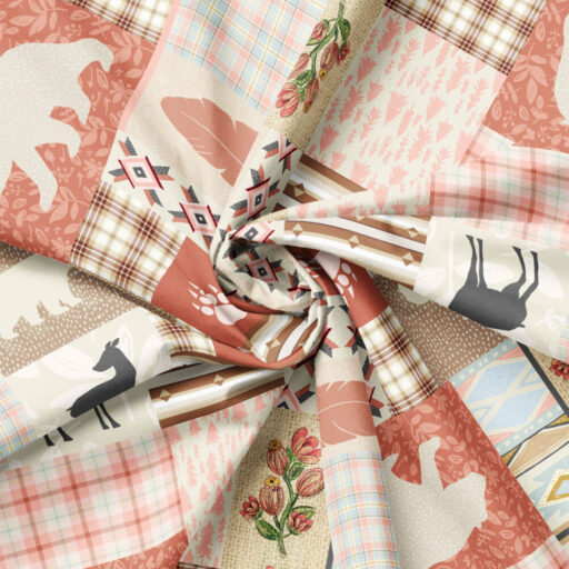 Sugar Pine Patchwork - Multi - 49260101-01