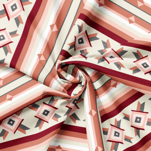 Sweet Geo Stripe - Pink - 49260105-02