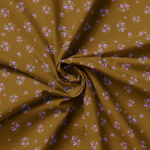 Dainty Flowers - Brown - 52260106-01