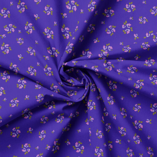 Dainty Flowers - Purple - 52260106-02