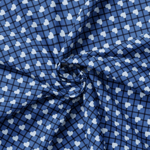 Sweetheart Denim Plaid - Blue - 58260107-02