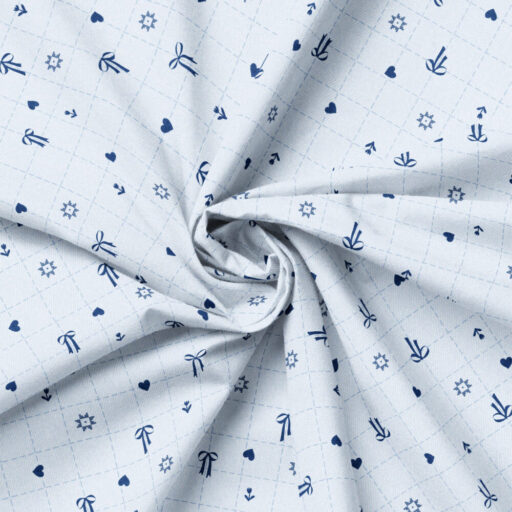 Dainty Denim Plaid - Off-White - 58260108-01
