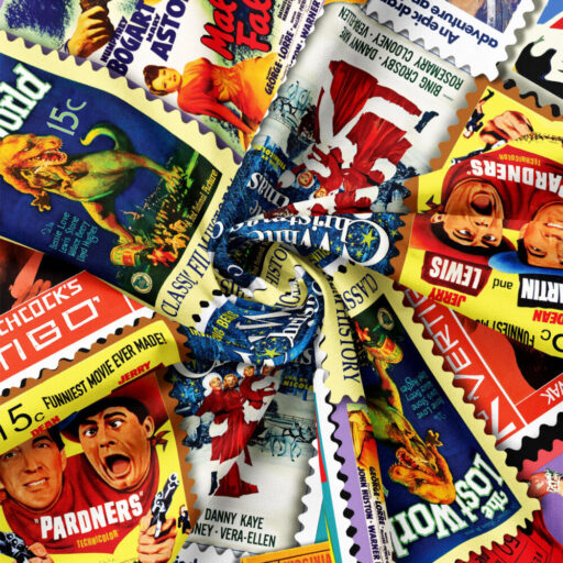 Classic Movie Stamps - Multi - 60260204-01