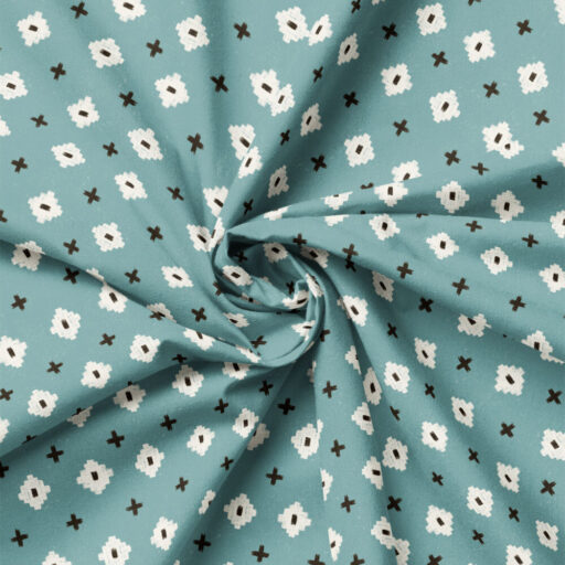 Textured Geo - Aqua - 66260106-02