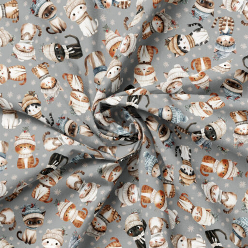 Cozy Kitten Toss - Grey - 97260104-02