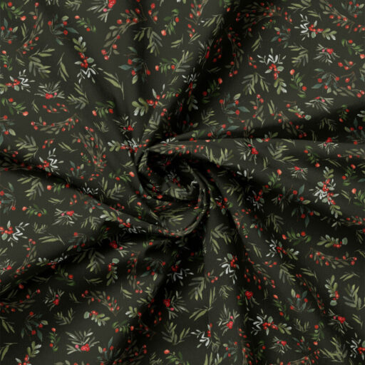 Berry Branches - Dark Green - 97260106-02
