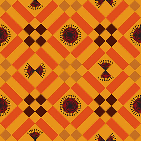 Vintage Plaid - Shine - PWGG036-SHINE