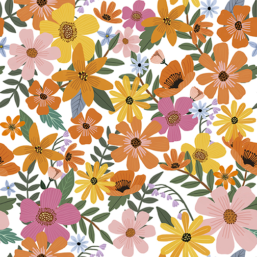 Autumn Breeze - White - PWMC134-XWHITE