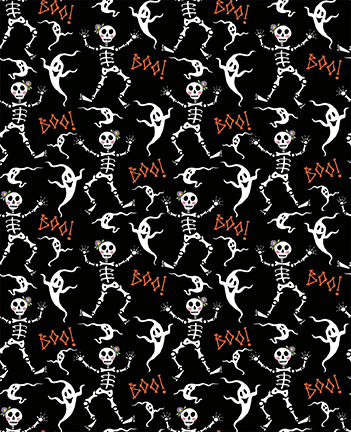 Haunted Dance Party - Black - PWMY077-BLACK