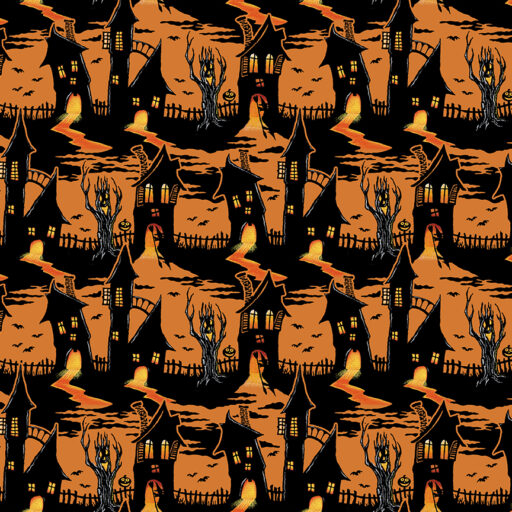 Haunted Hamlet - Orange - PWMY079-ORANGE