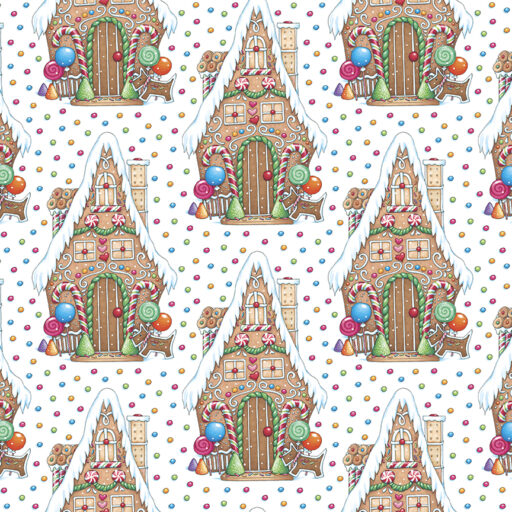 Cookie Cottages - White - PWMY090-WHITE