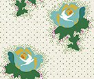 Rosebud - Turquoise - PWSF004-TURQUOISE