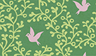 Bluebird of Happiness - Green - PWSF009-GREEN