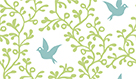 Bluebird of Happiness - White - PWSF009-WHITE
