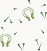 The Lucky Print - Green - PWSF016-GREEN