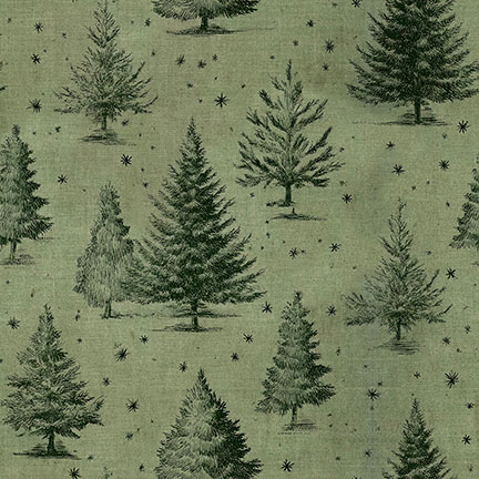 Pine Toile - Green - PWTH347-GREEN